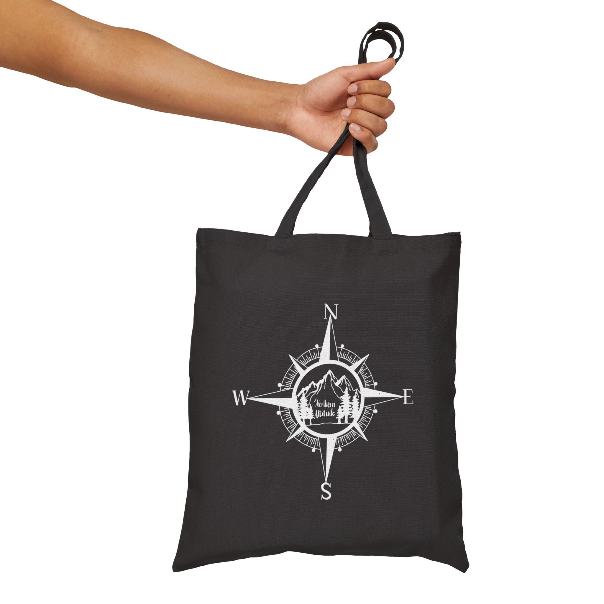 Northern Attitude Compass Rose Music Tote Original Hand Drawn Bag
