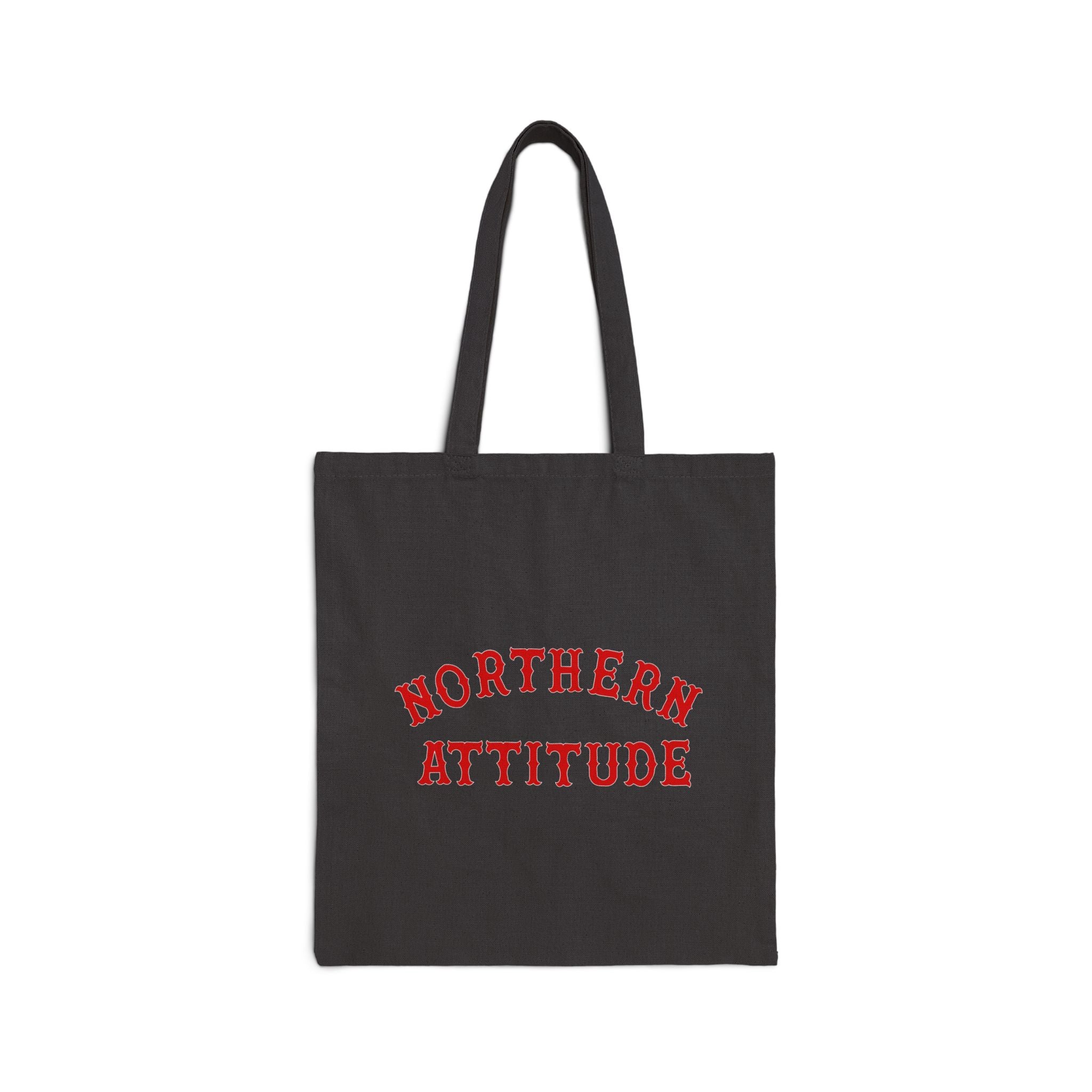 A New Englander's Northern Attitude Tote Original Hand Drawn Bag