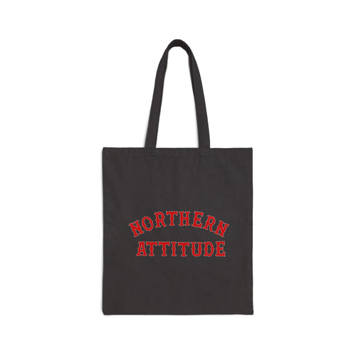 A New Englander's Northern Attitude Tote Original Hand Drawn Bag