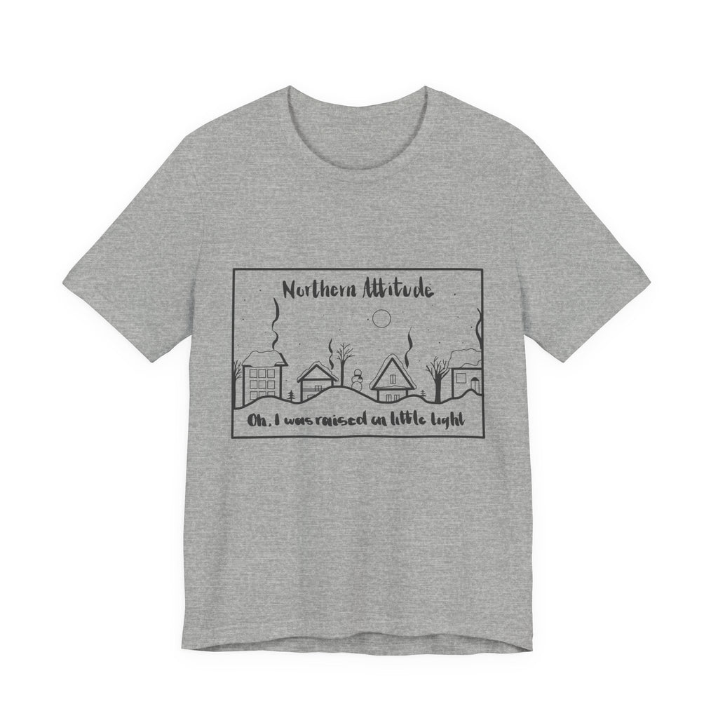 EXPRESS SHIPPING Northern Attitude, NE Inspired Tee Original Hand Drawn Tshirt