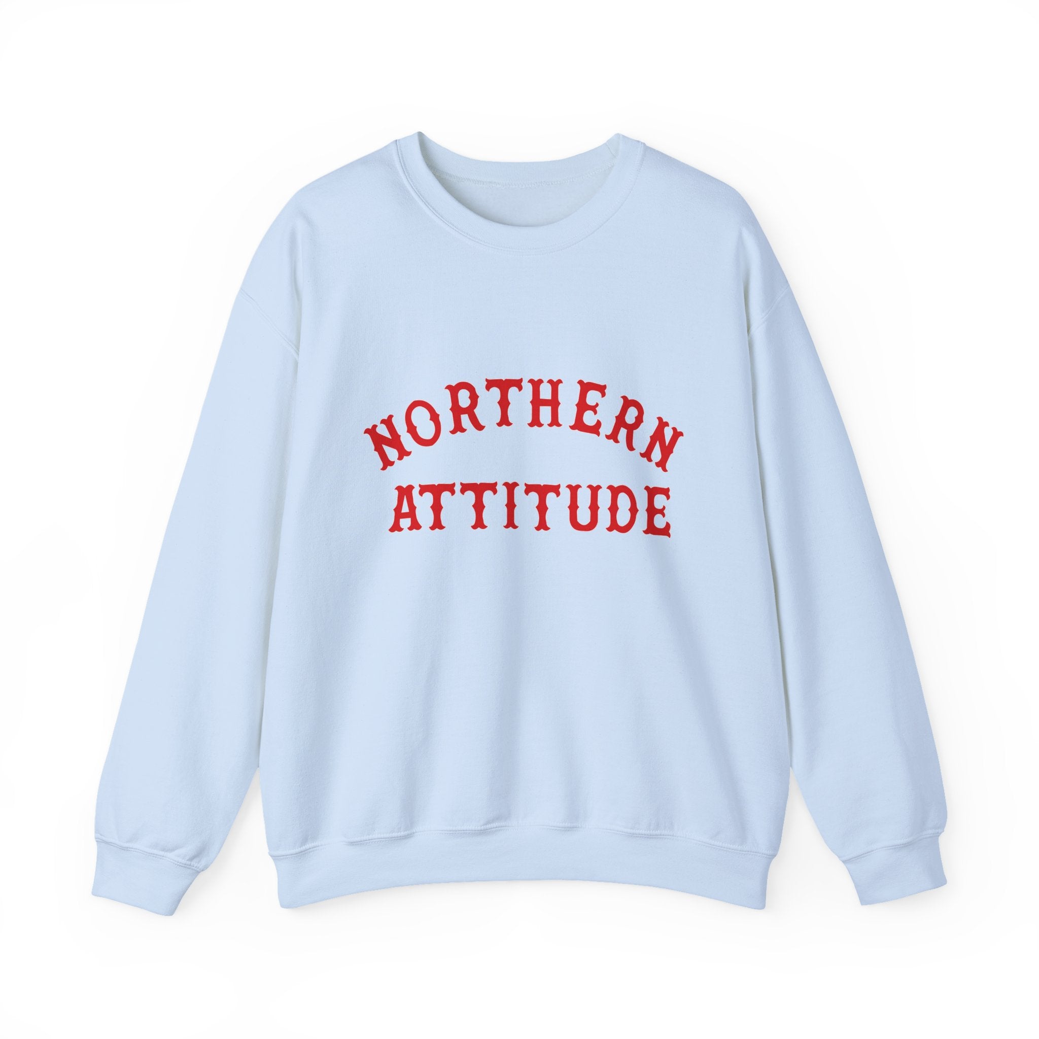 Northerner's Attitude New England Funny Humor Crewneck Original Hand Drawn Sweatshirt