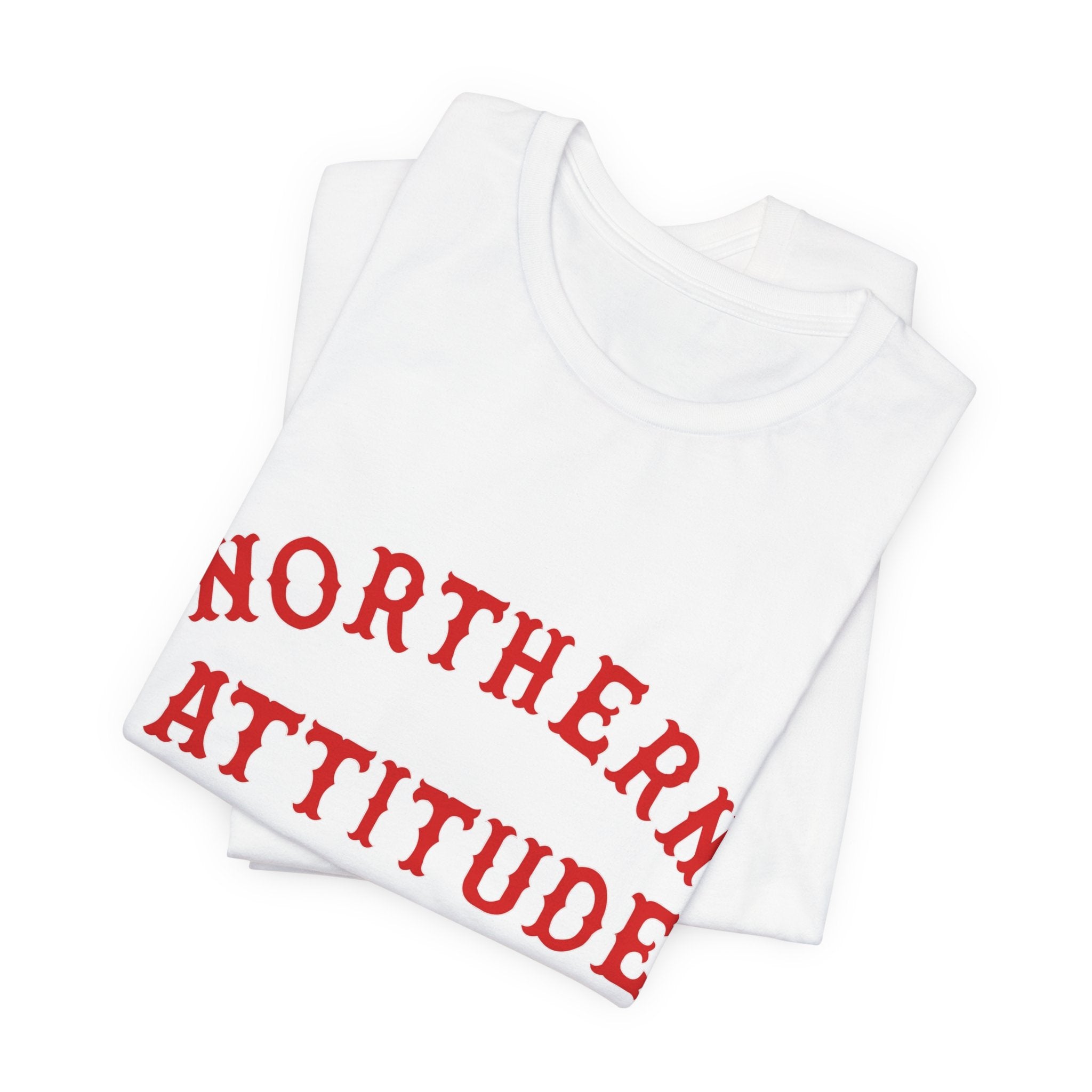 Northerners Attitude - I'm Mean Because I Grew Up in New England Funny Humor Tshirt Original Hand Drawn Tee