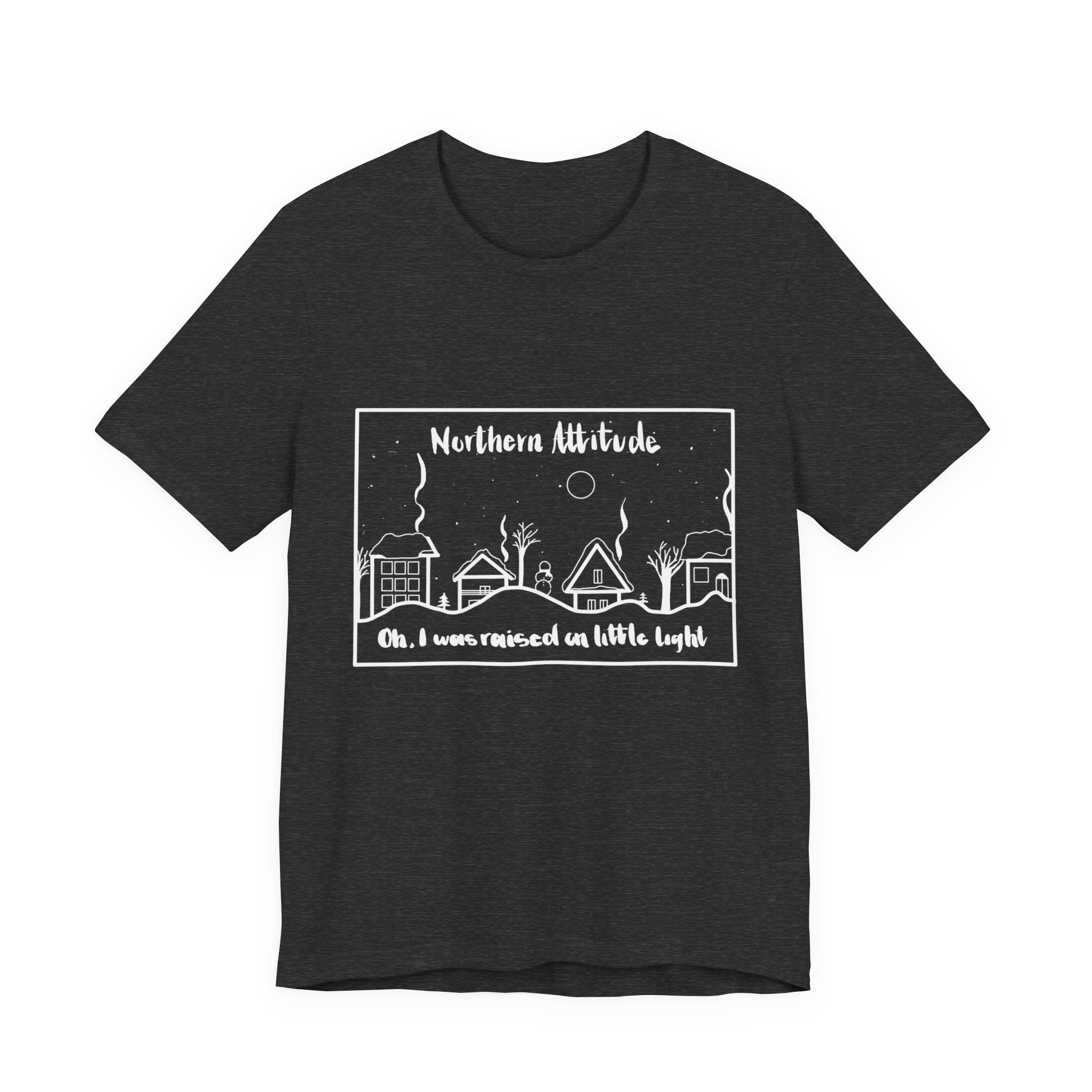 EXPRESS SHIPPING Northern Attitude, NE Inspired Tee Original Hand Drawn Tshirt