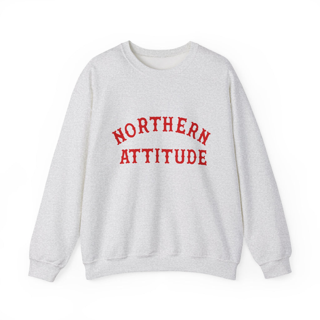 Northerner's Attitude New England Funny Humor Crewneck Original Hand Drawn Sweatshirt