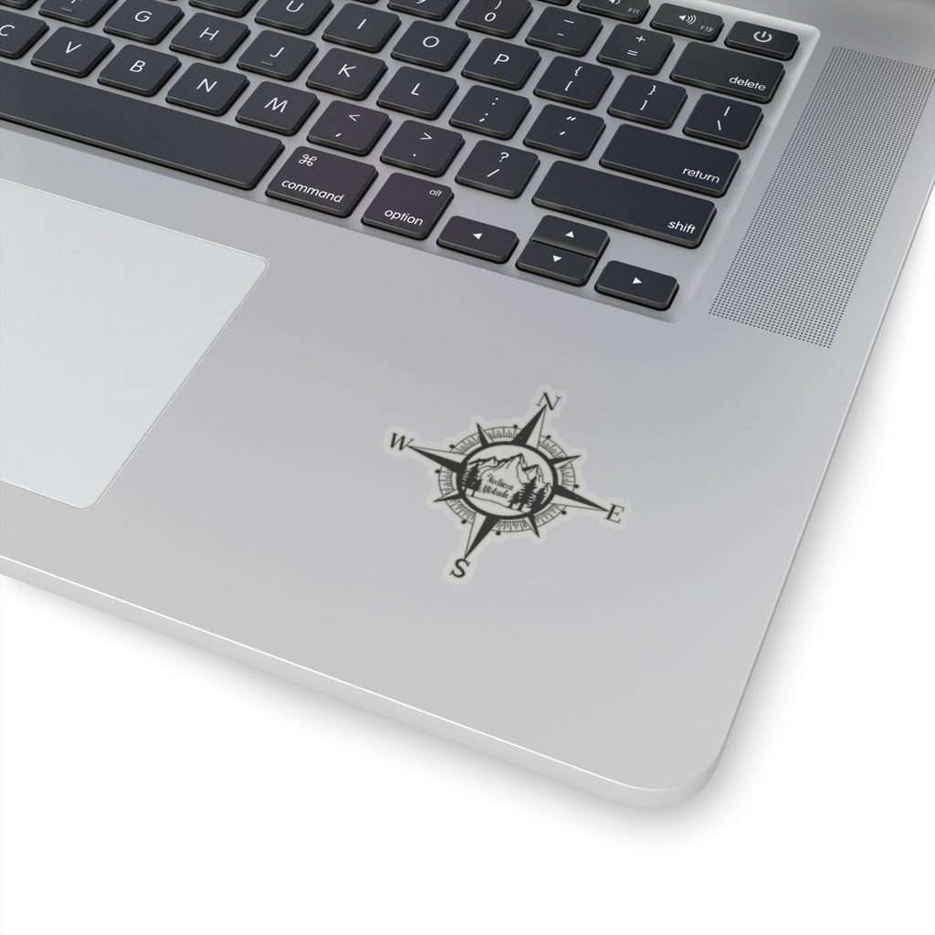 Northern Attitude Compass Rose Music Sticker Original Hand Drawn Decal