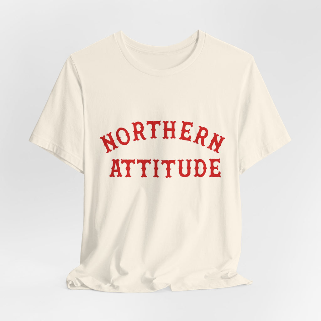 Northerners Attitude - I'm Mean Because I Grew Up in New England Funny Humor Tshirt Original Hand Drawn Tee