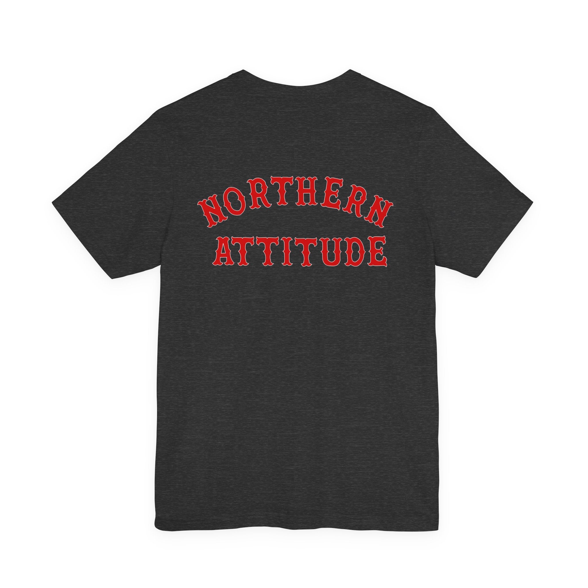 Northern Attitude Fenway New England Funny Humor Double-Sided Tee Original Hand Drawn Tshort