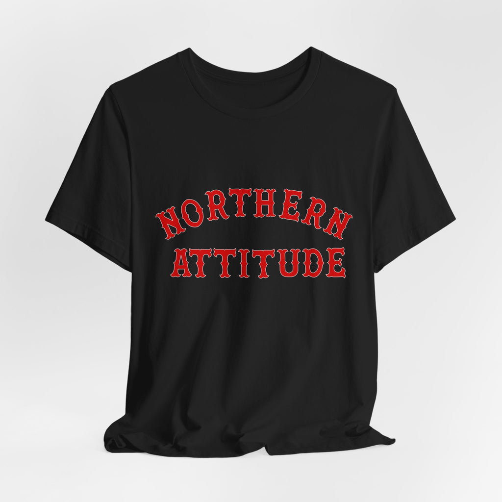 Northerners Attitude - I'm Mean Because I Grew Up in New England Funny Humor Tshirt Original Hand Drawn Tee