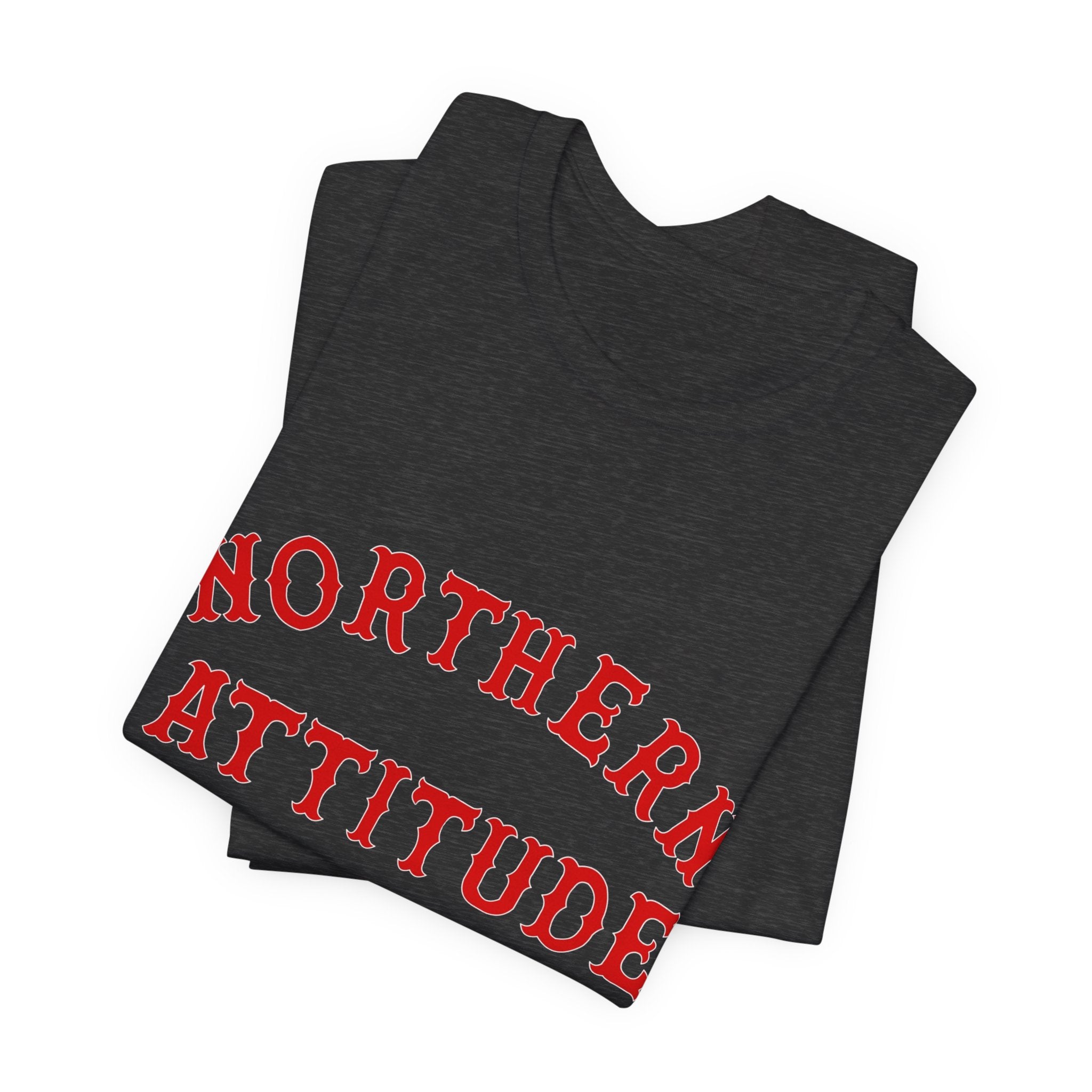 Northerners Attitude - I'm Mean Because I Grew Up in New England Funny Humor Tshirt Original Hand Drawn Tee