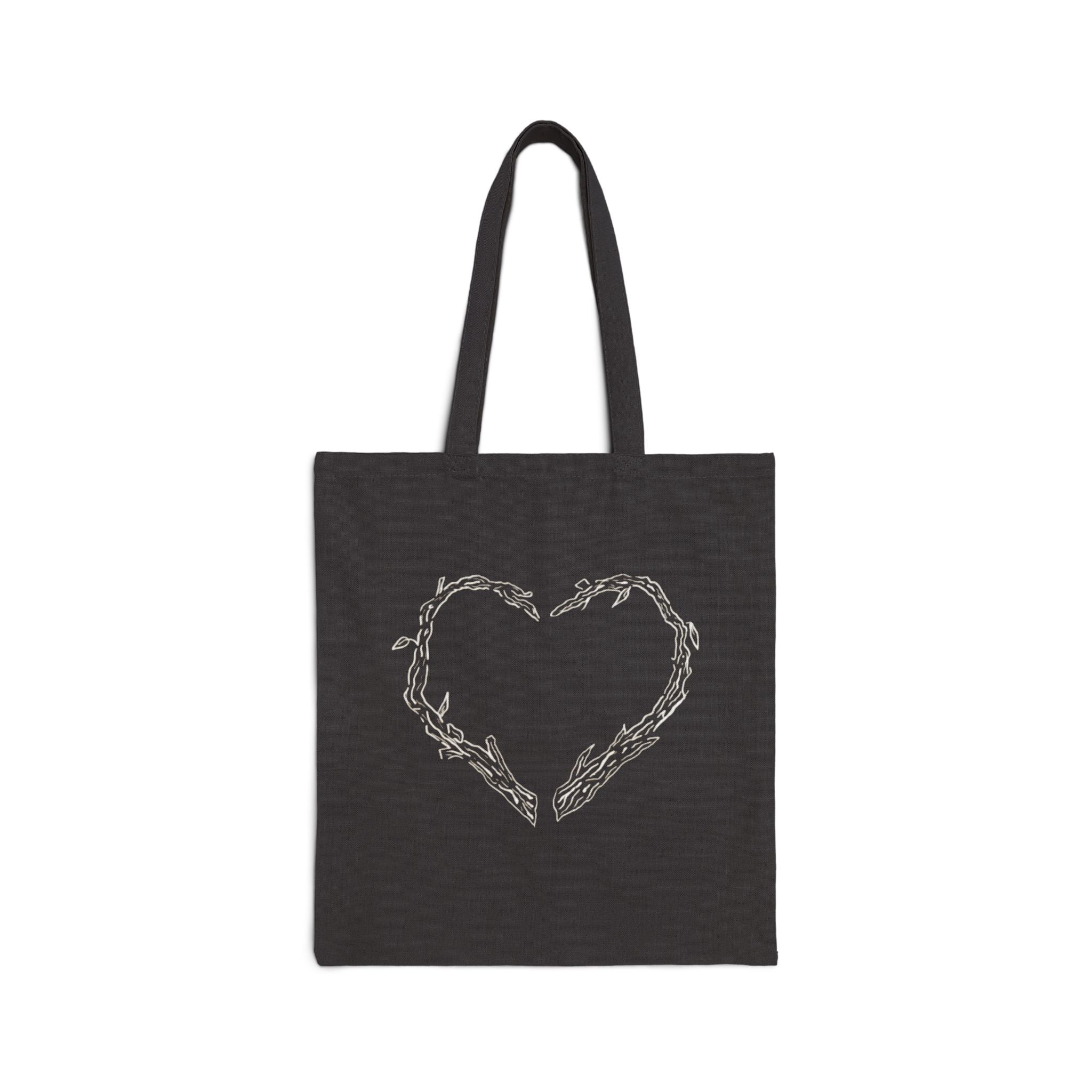 Heart of Sticks Tote Original Hand Drawn Bag