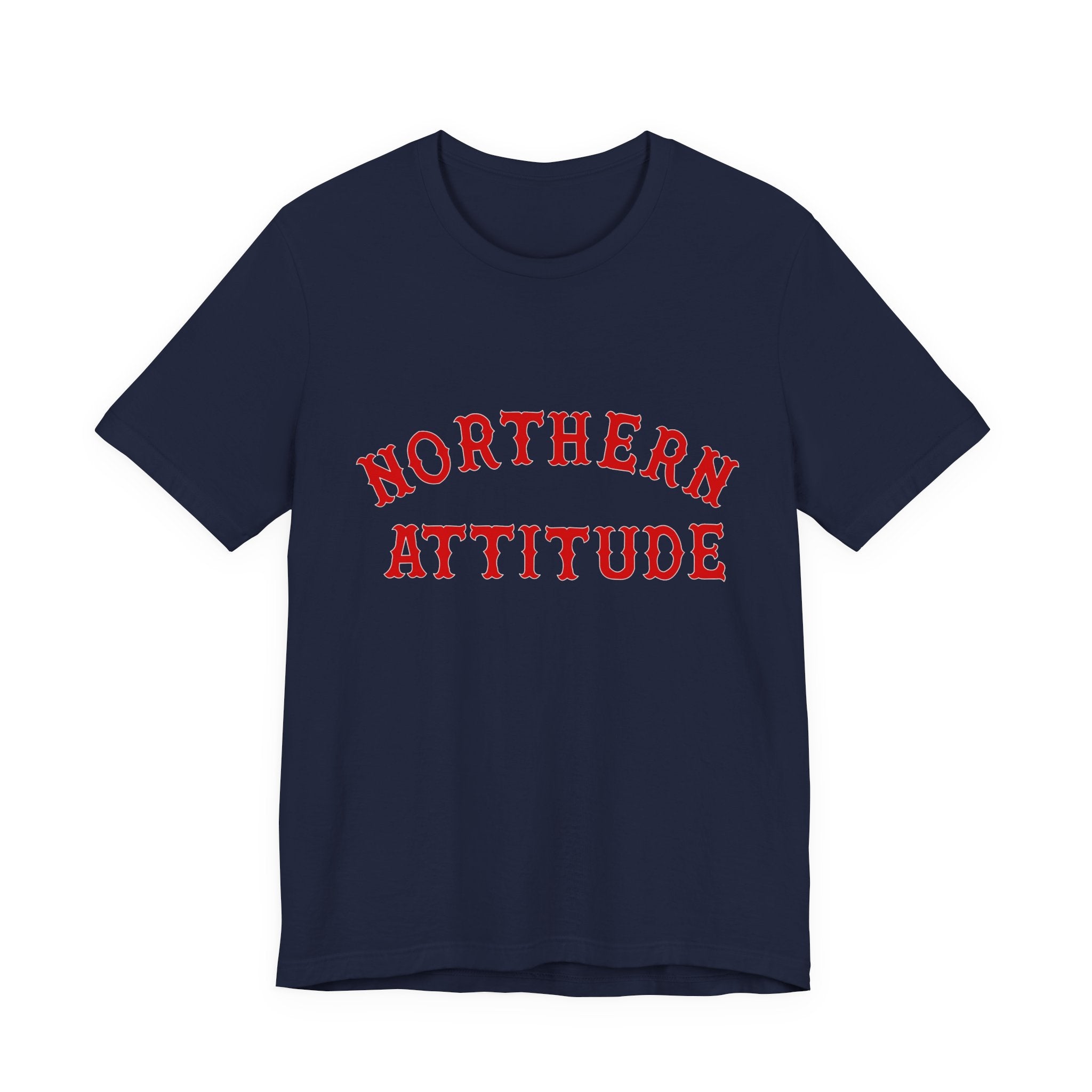 Northerners Attitude - I'm Mean Because I Grew Up in New England Funny Humor Tshirt Original Hand Drawn Tee