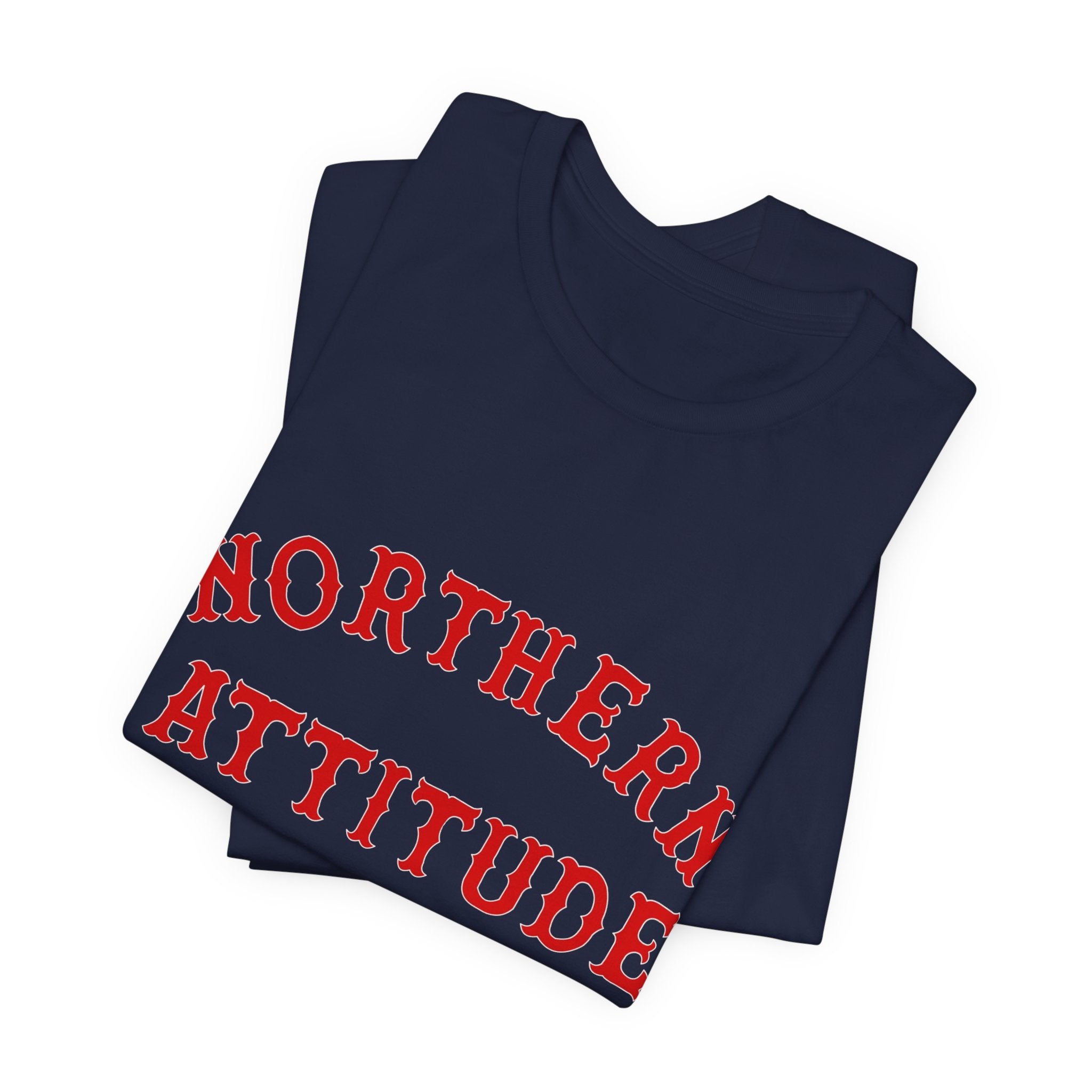Northerners Attitude - I'm Mean Because I Grew Up in New England Funny Humor Tshirt Original Hand Drawn Tee