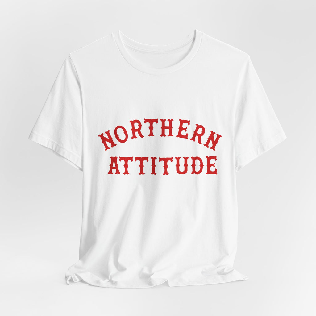 Northerners Attitude - I'm Mean Because I Grew Up in New England Funny Humor Tshirt Original Hand Drawn Tee