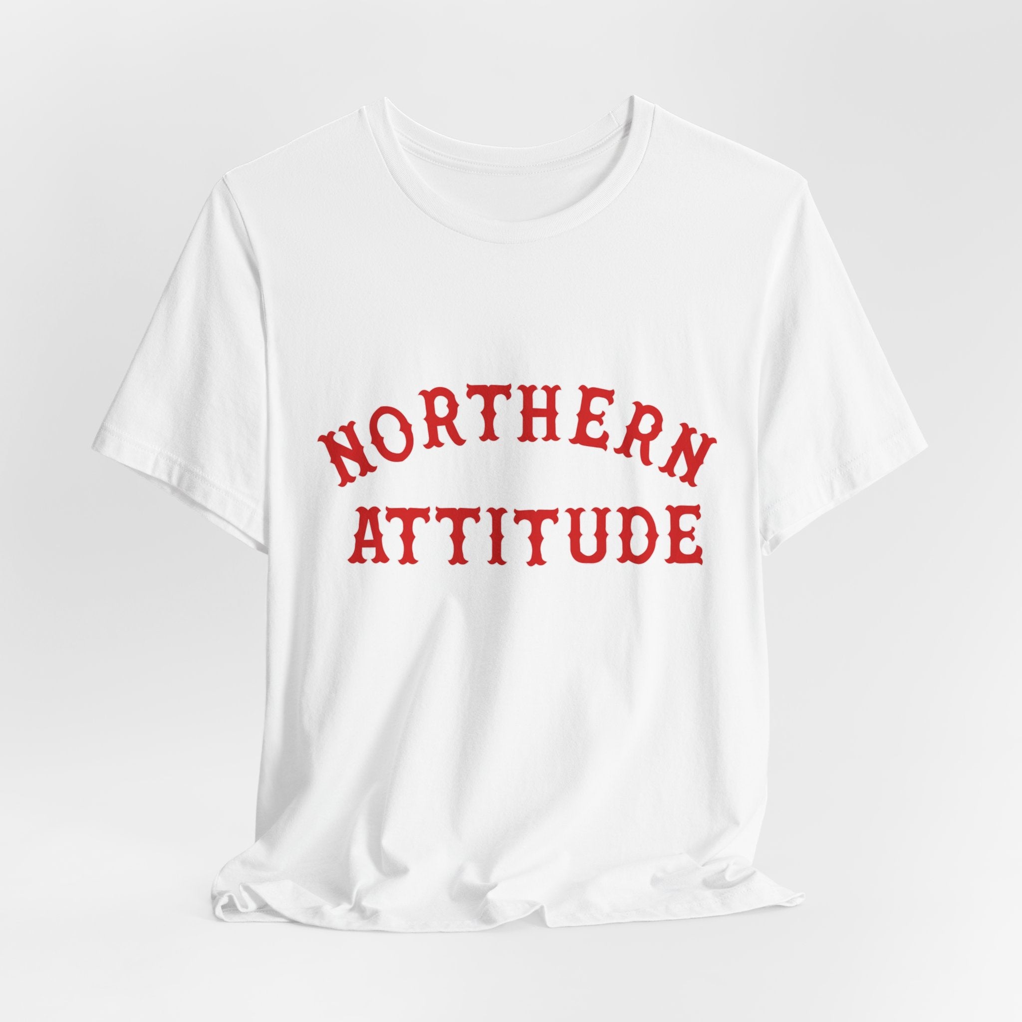 Northerners Attitude - I'm Mean Because I Grew Up in New England Funny Humor Tshirt Original Hand Drawn Tee