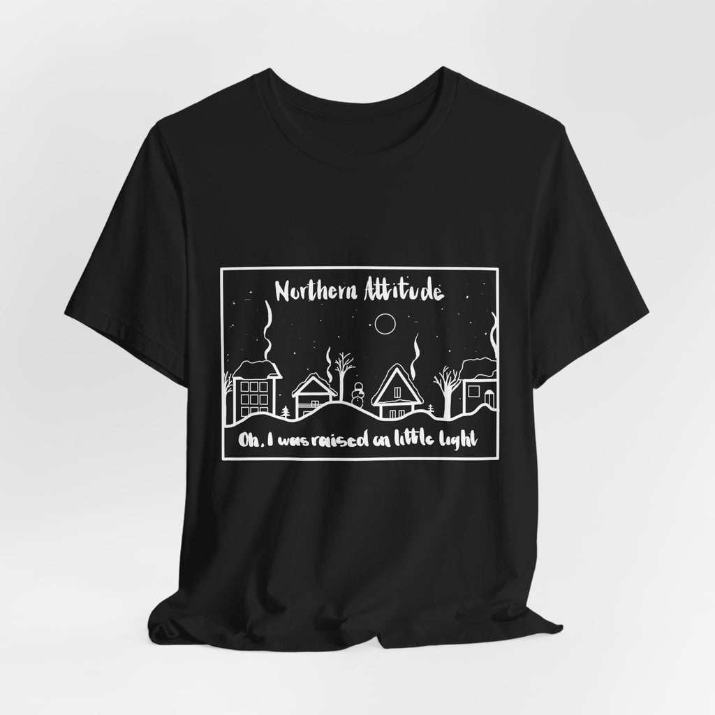 EXPRESS SHIPPING Northern Attitude, NE Inspired Tee Original Hand Drawn Tshirt