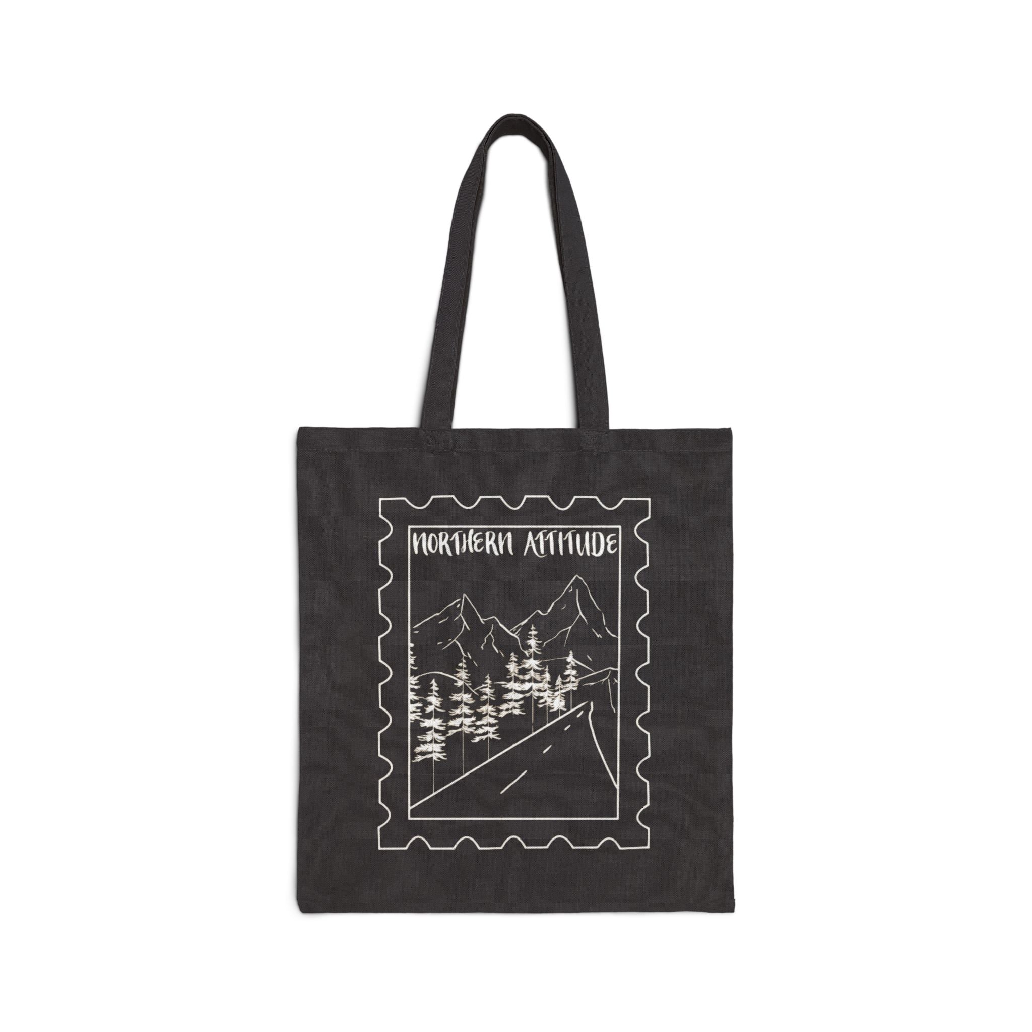 New England Northern Attitude Stamp Merch Bag Original Hand Drawn Tote