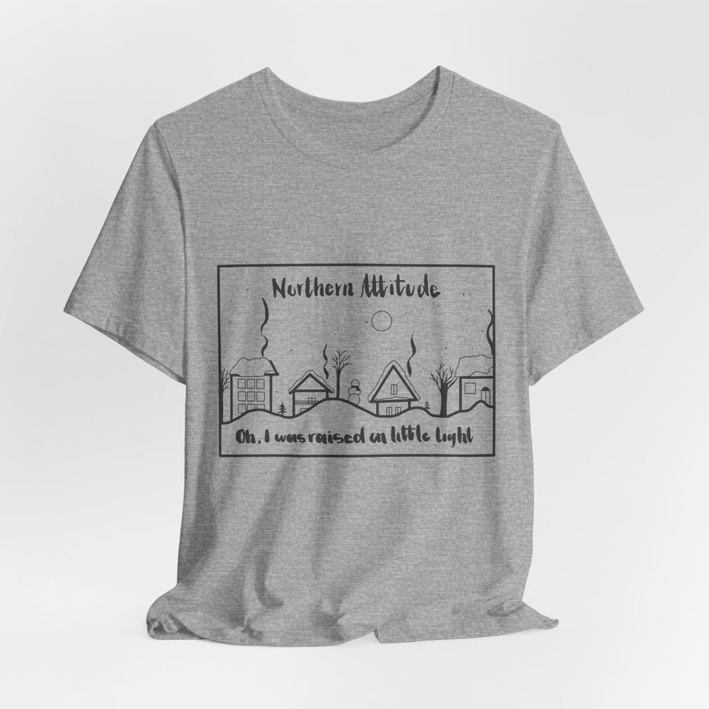EXPRESS SHIPPING Northern Attitude, NE Inspired Tee Original Hand Drawn Tshirt