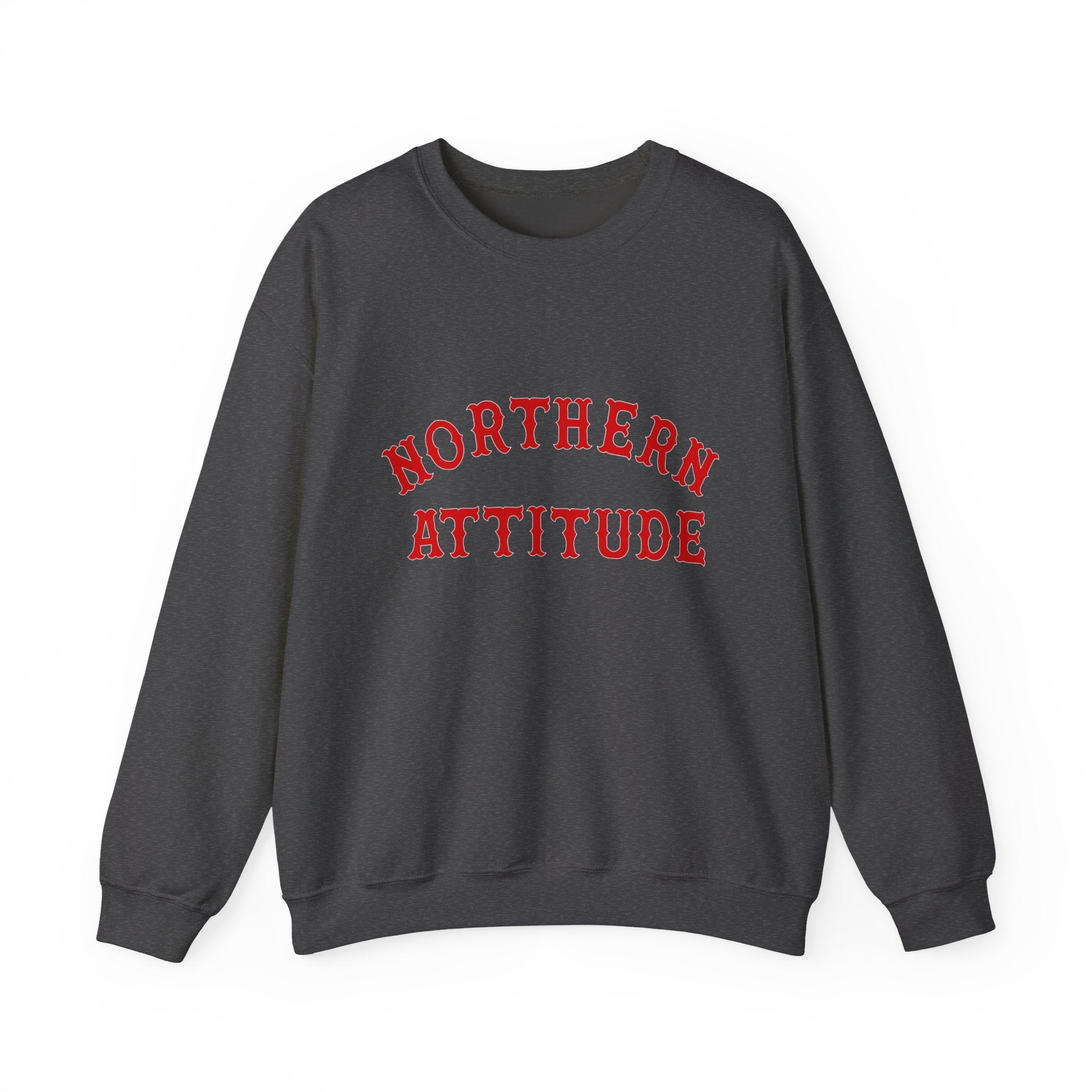 Northerner's Attitude New England Funny Humor Crewneck Original Hand Drawn Sweatshirt