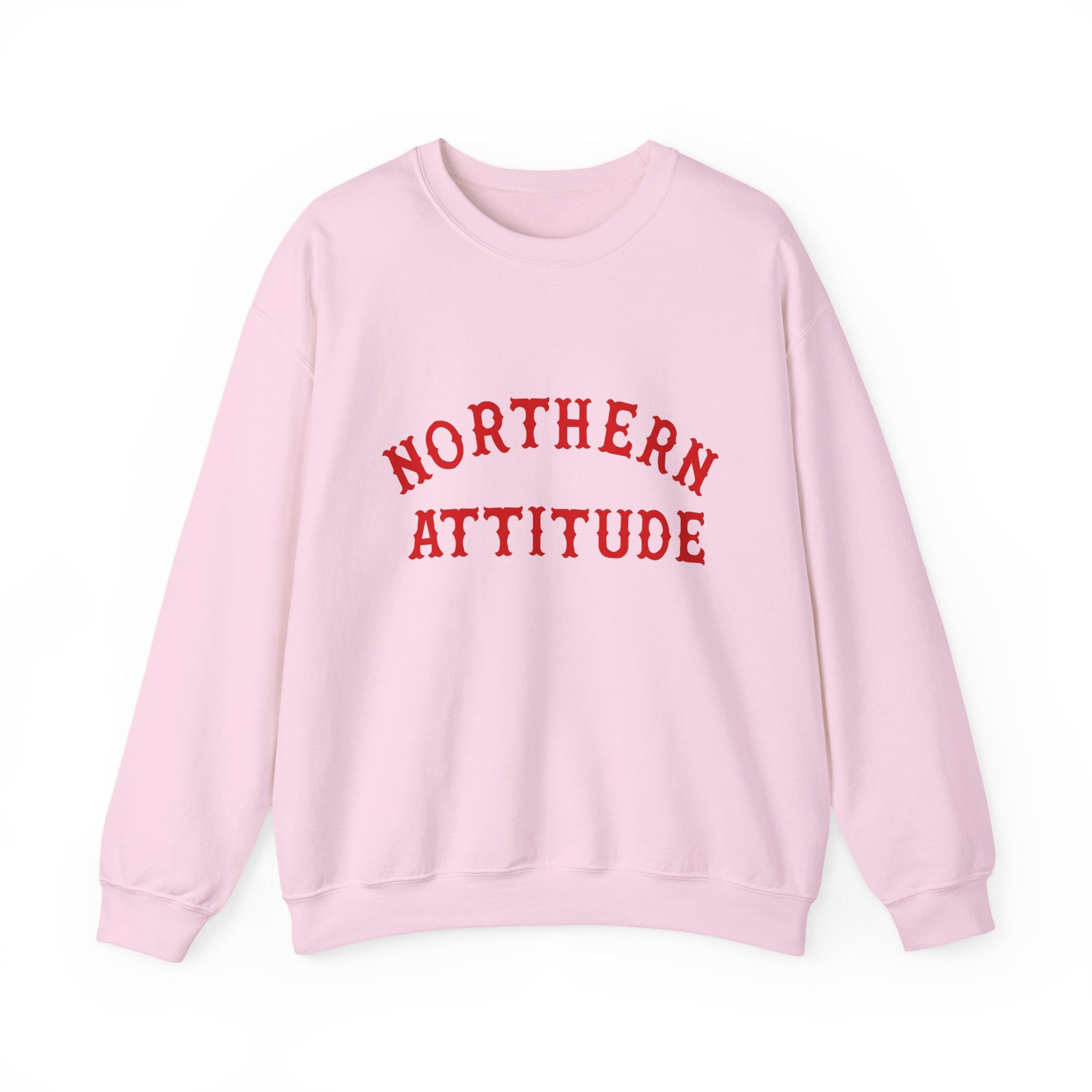 Northerner's Attitude New England Funny Humor Crewneck Original Hand Drawn Sweatshirt