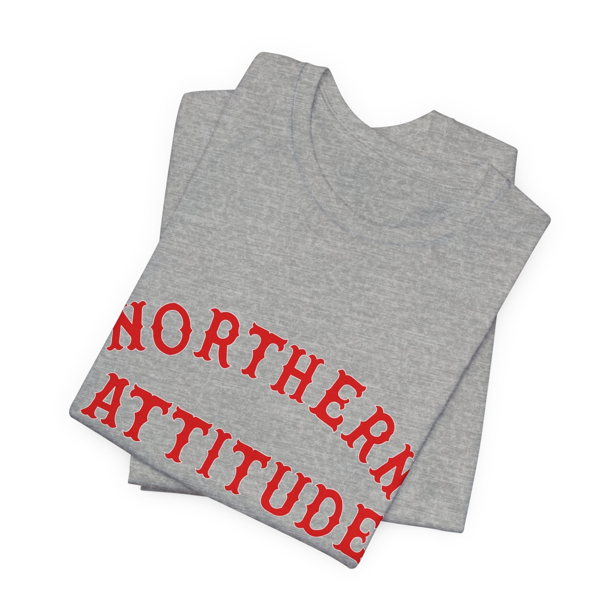 Northerners Attitude - I'm Mean Because I Grew Up in New England Funny Humor Tshirt Original Hand Drawn Tee