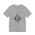 Northern Attitude Compass Rose Music Tee Original Hand Drawn Tshirt