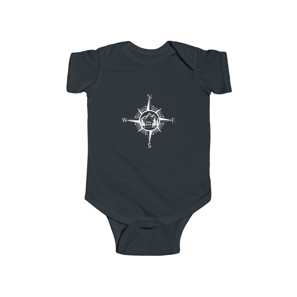 Northern Attitude Compass Rose Original Hand Drawn Onesie