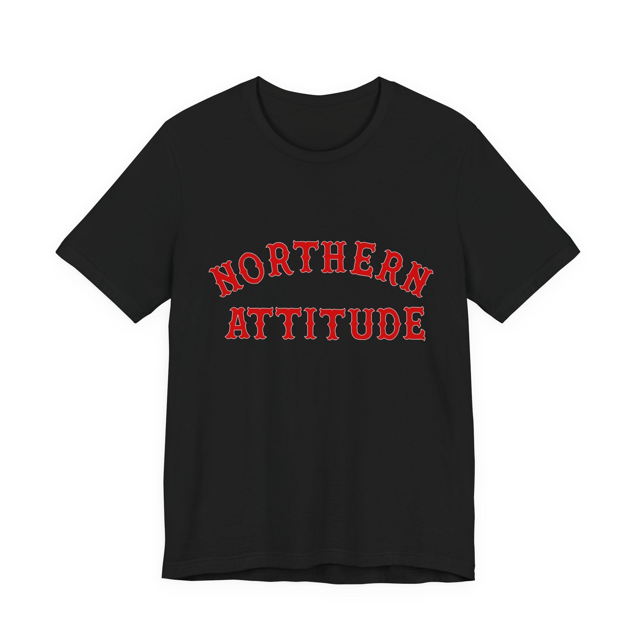 Northerners Attitude - I'm Mean Because I Grew Up in New England Funny Humor Tshirt Original Hand Drawn Tee
