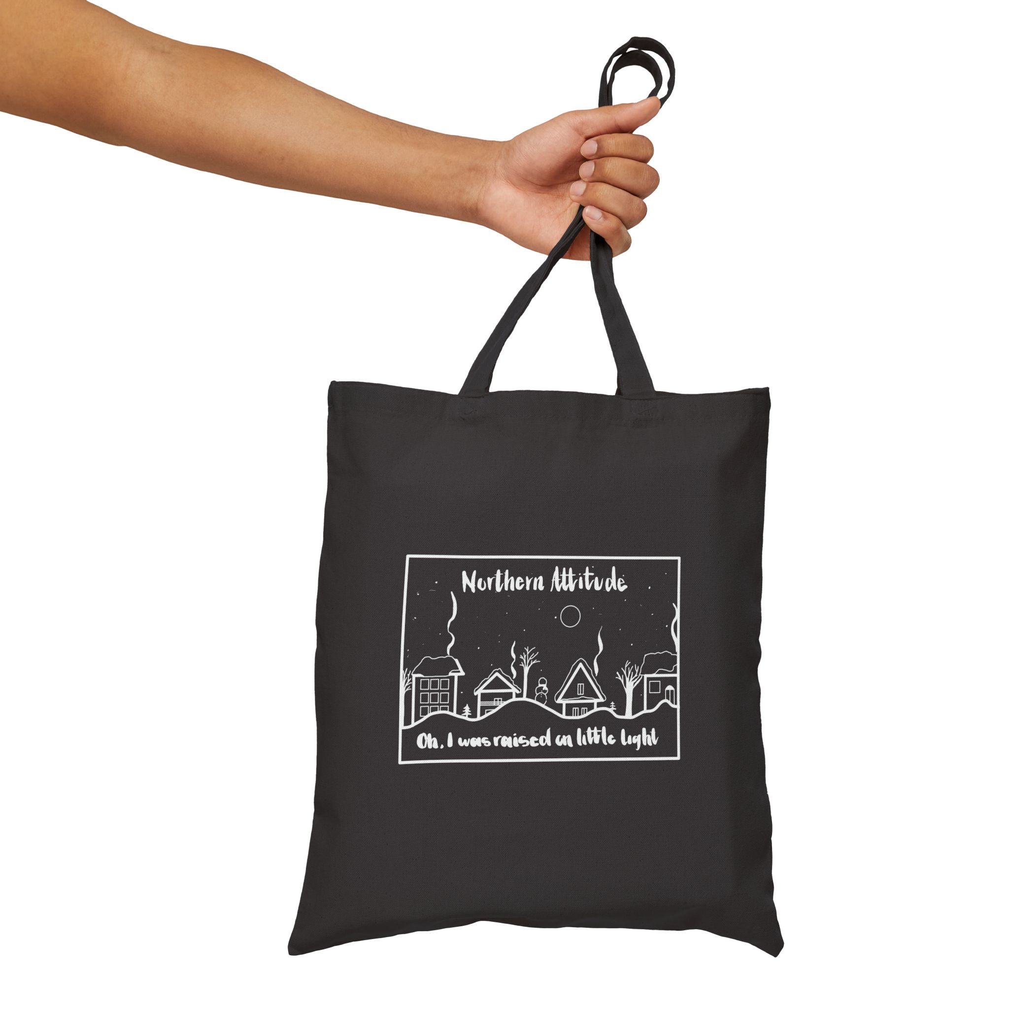 Northern Attitude Tote Original Hand Drawn Bag