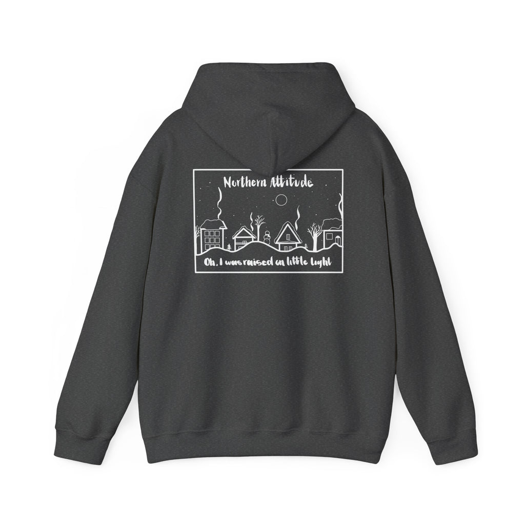 Northern Attitude New England Funny Humor Hoodie Original Hand Drawn Sweatshirt